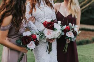 A beautiful Stella Series by wedding florist, Something Borrowed Blooms, located near Lafayette, Louisiana.